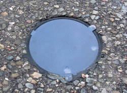 Embedded Sensor Embedded sensor, currently being tested at Fort Totten Kiss and Ride hourly metered parking spaces.