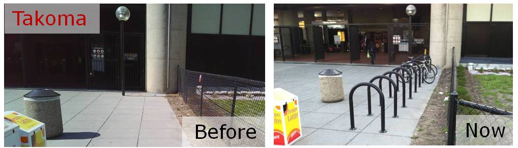 Takoma-New racks