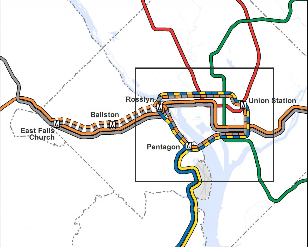 Proposed 2040 Metrorail Network