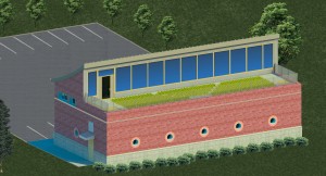 Net Zero Water Treatment Facility pumphouse