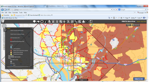 GIS Tool for demographic analysis
