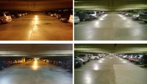 Huntington South Garage Before and After
