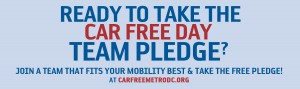Car Free Day Poster