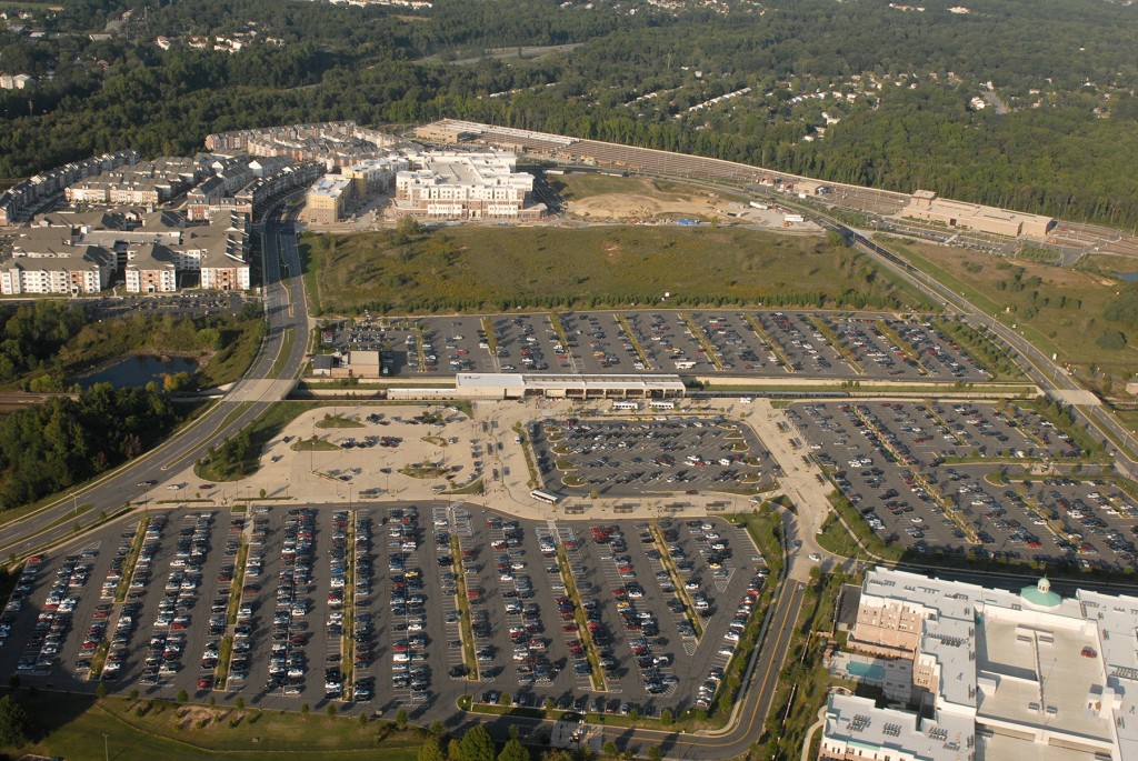 Branch Ave Station Aerial 
